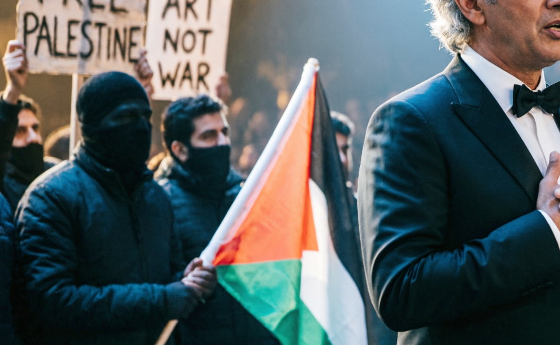 Bocelli in Indonesia, boicottaggio per il sostegno a Israele