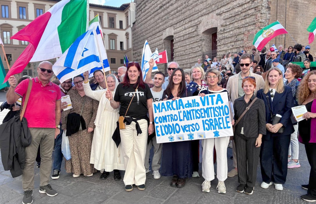 Firenze, la Marcia della Vita contro l’antisemitismo