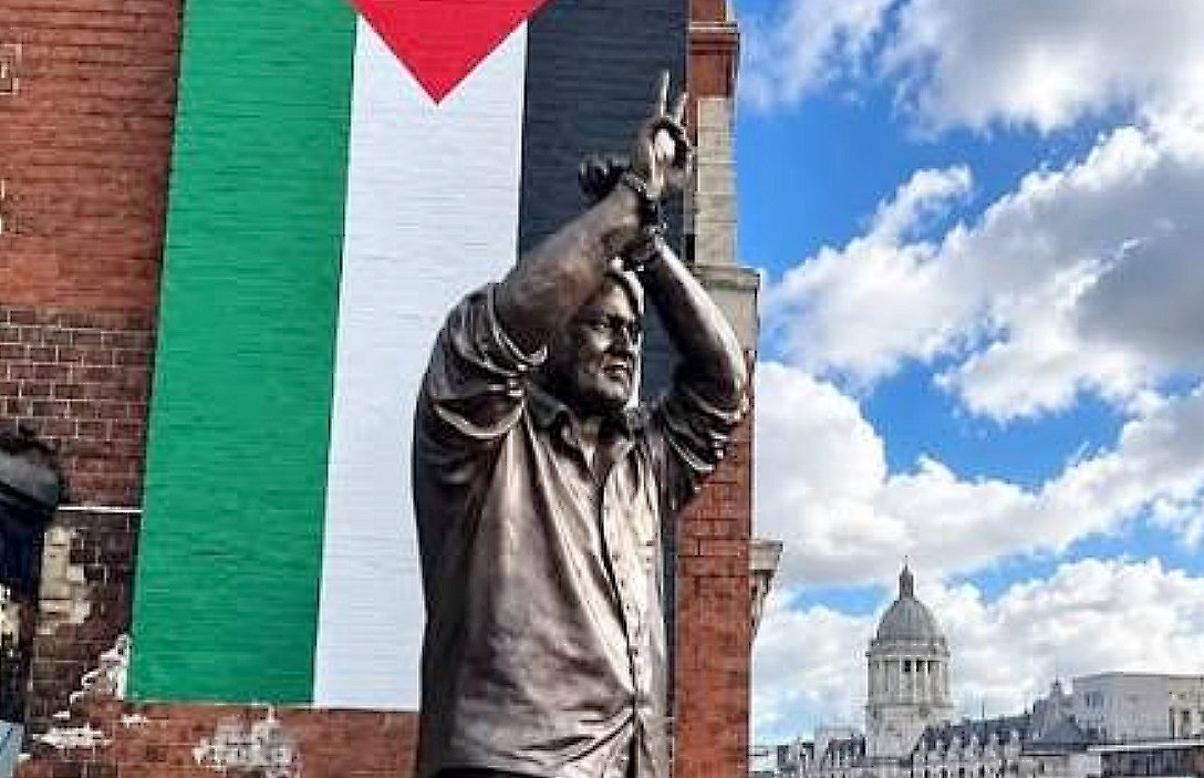 Londra, Barghouti sul tetto di Palestine House