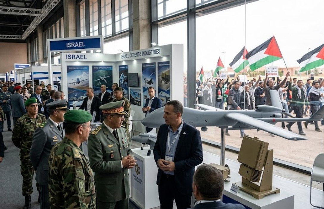 Marocco, proteste contro Israele al Salone aeronautico di Marrakech